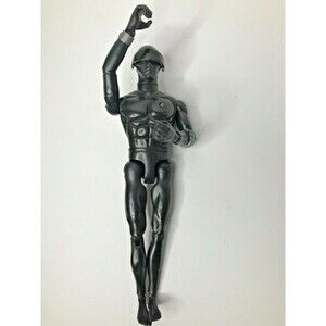 12 G.I. Joe Snake Eyes Action Figure 2008 Hasbro w/ Boots & Pants Punch/Sound